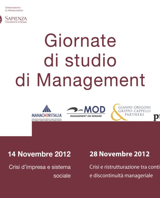 Crisi e ristrutturazione d’impresa tra continuità aziendale e discontinuità manageriale